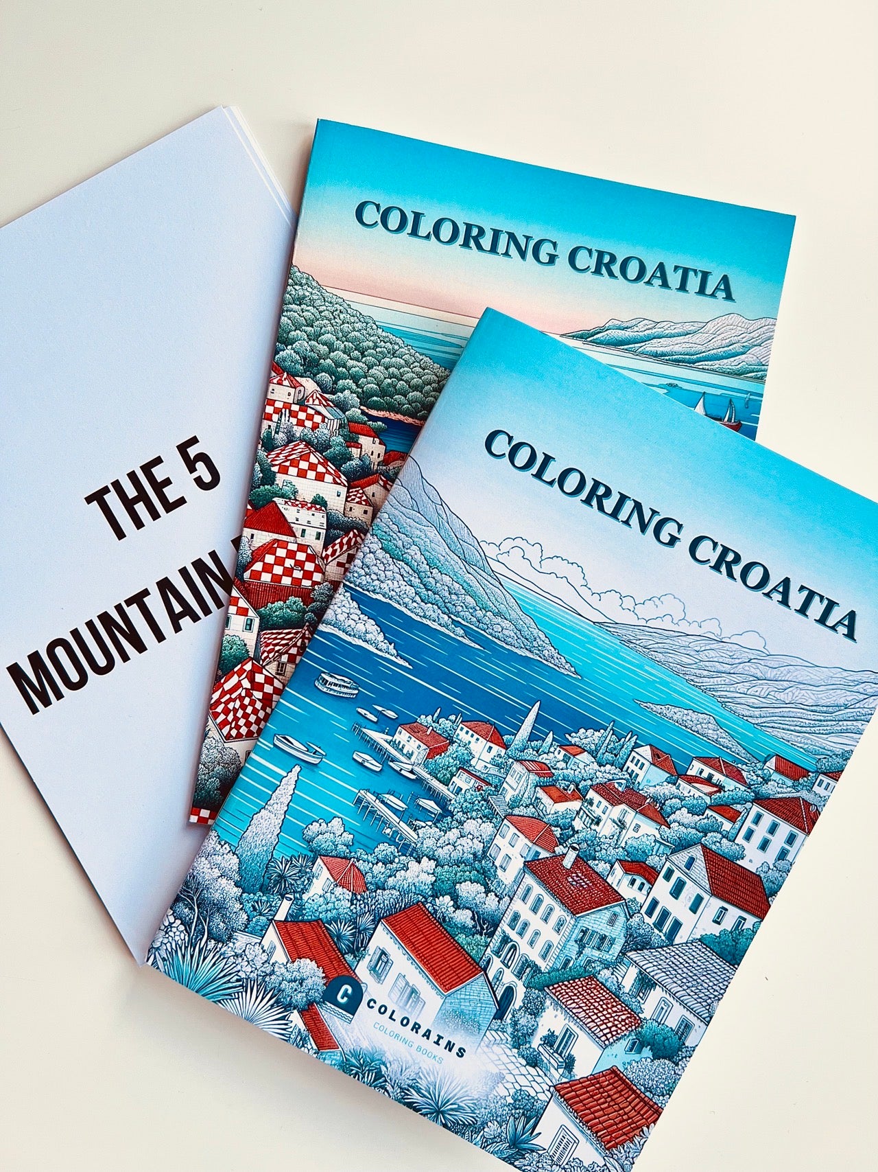 Coloring Croatia + Coloring Croatia mini + The 5 Mountain Ranges -25%